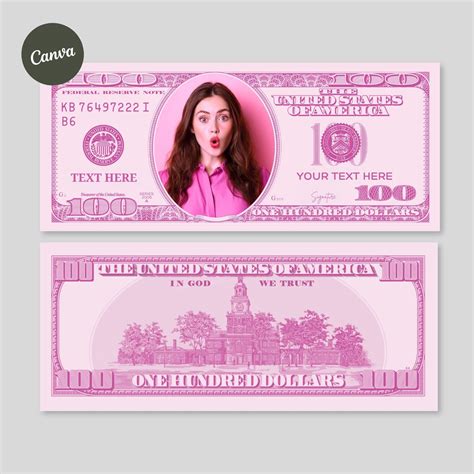 Printable 100 Dollar Bill