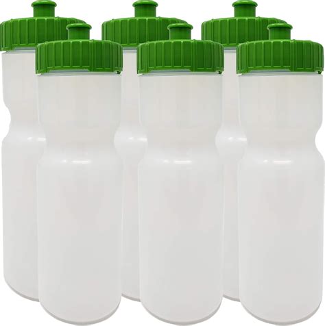 Amazon.com: Sports Squeeze Water Bottles - Set of 6 - Team Pack – 22 oz ...