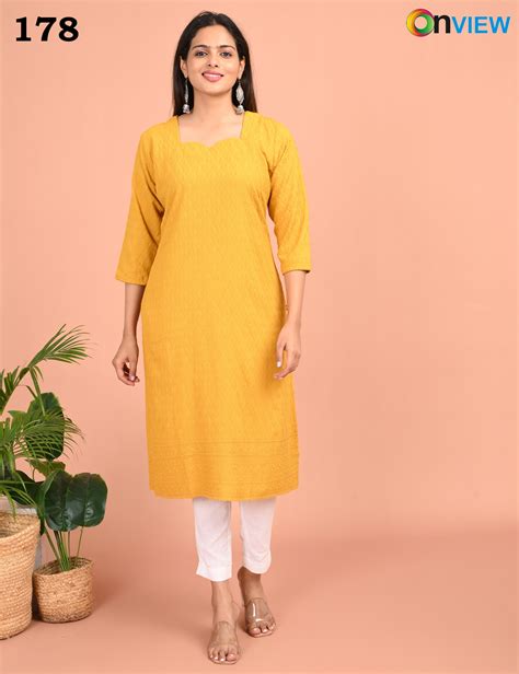 ONEVIEW | 178 | CHIKANKARI DESIGN NECK – MyView.07