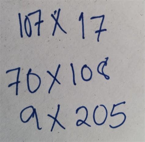 Using bracket expand107 multiple by 1770 multiple by 1089 multiple by ...