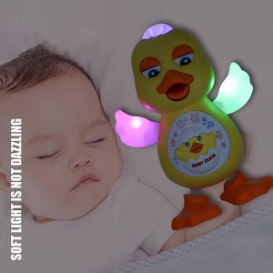 SALEOFF Dancing Duck Toy for Kids with Flashing Lights, Musical ...
