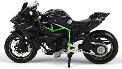 Maisto - 1/18 Kawasaki Ninja H2 R - 4.5 inch (Black) - Box Pack ...