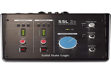 Buy Solid State Logic SSL 2+ (2 Plus) USB Audio Interface - 24 bit/192 ...