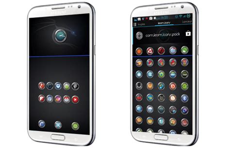 Krom, un Icon Pack con icone cromate per Android