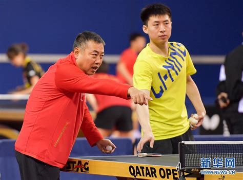 中国国家乒乓球队在多哈备战_云南网