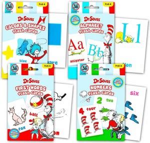 Dr. Seuss Flash Cards Super Set Toddler Kids Price in India - Buy Dr ...