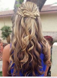 Up Curly Prom Hairstyles by Pretty Hair Half Updos With Curls Out Up Curly Prom Hairstyles