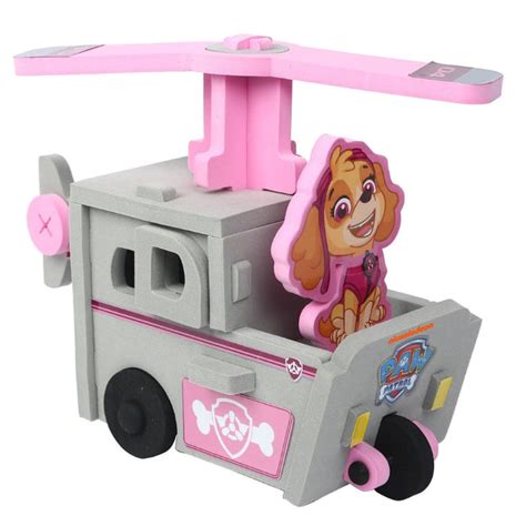 Paw Patrol 3D Build N’ Play Soft Foam Vehicle — Toycra