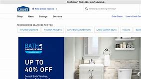 Image result for lowes online shopping