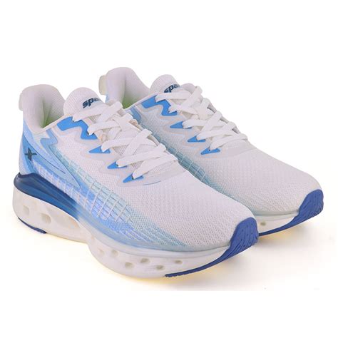 Buy White S.Blue Athleisure Shoes for Men SM 4001 Online at best Price ...
