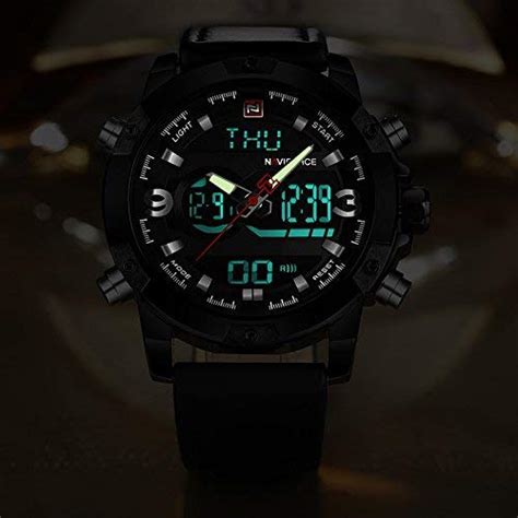 Buy Naviforce Analog-Digital Black Dial Men's Watch-NF9097-BBB By ...