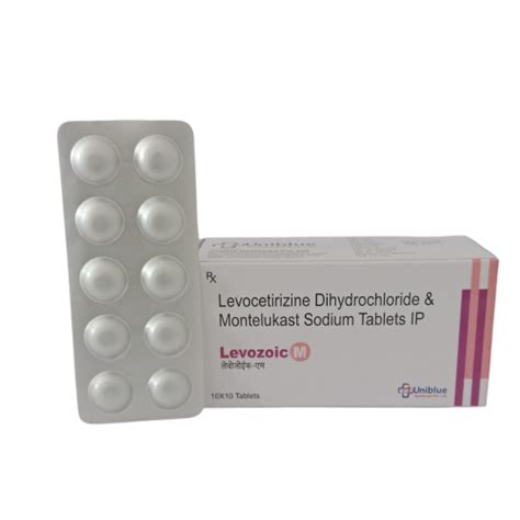 Levozoic - Levocetirizine Dihydrochloride & Montelukast Sodium Tablets ...