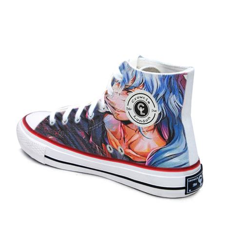 Crowcia London Jujutsu Kaisen Design High Top Sneakers – crowcialondon