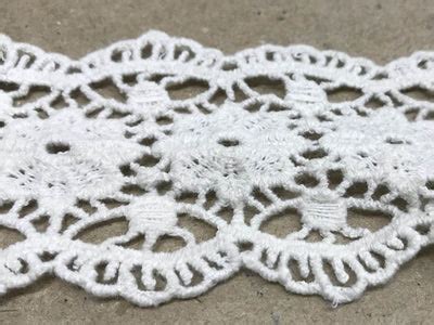 Dyeable Greige Design 446 Cotton Crochet Laces (Wholesale)