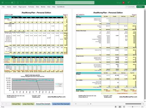 Financial Plan Template Example 的图像结果