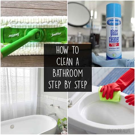 The Ultimate Guide: 7 Foolproof Steps to Clean Your Bathroom – HOMYSTYLE