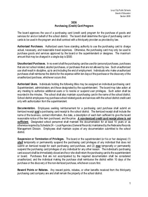 Fillable Online Audit finds closer watch needed on APS purchasing cards ...