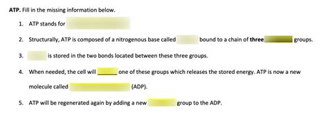 Image result for ATP Study Guide