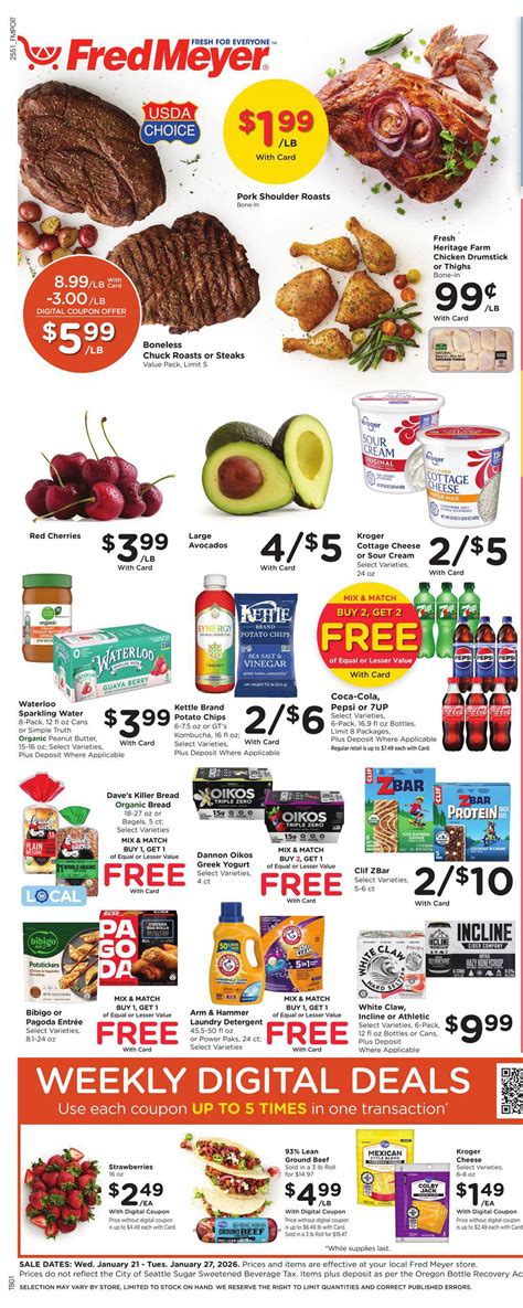 Fred Meyer Weekly Ad January 21 - 27, 2026 | WeeklyAds2