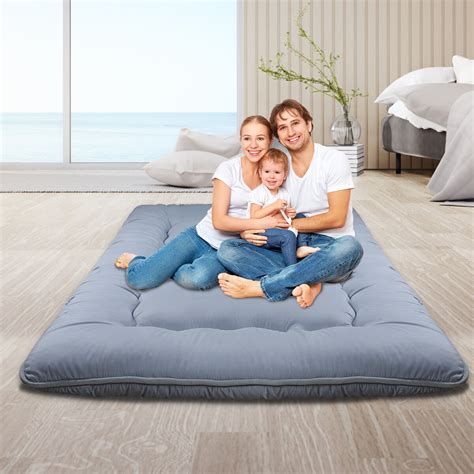 Buy Roll Up Mattress Japanese Floor Mat Futon Mattress Foldable Tatami ...
