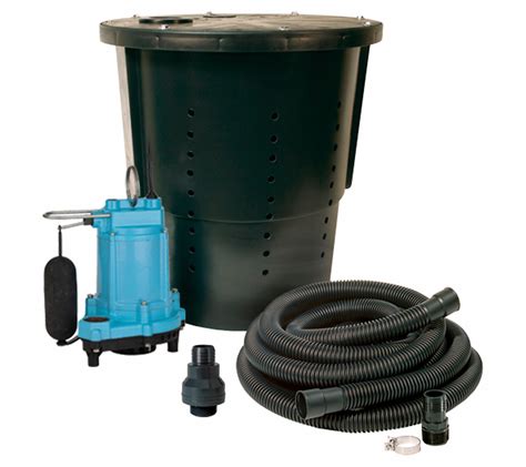 LITTLE GIANT, 20 gal Basin, 1/3 hp, Sump Pump Package - 783X03|14940655 - Grainger
