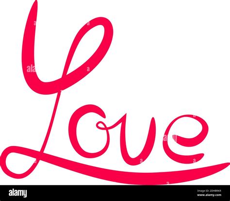 Love In Cursive Letters