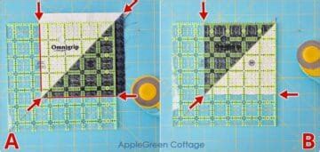 Image result for 8 at a Time Half Square Triangles Tutorial