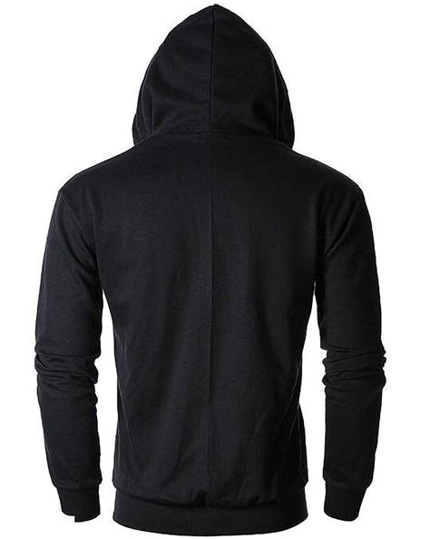 Riders Men Printed Hooded Jacket / Black