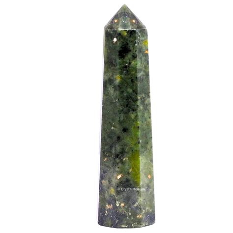 Green Jade Crystal Tower