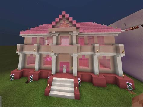 Image result for Minecraft Building Tutorials Pink