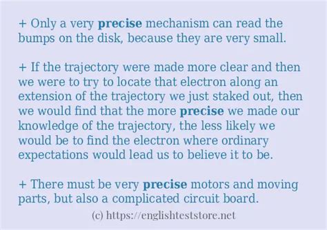 Image result for Define Precise