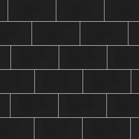 Buy Crown Heights 3 in. x 6 in. Matte Black Ceramic Wall Tile (6.03 sq ...
