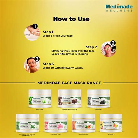 Buy MEDIMADE VITAMIN C FACE MASK - 250 GM Online & Get Upto 60% OFF at ...