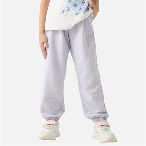 Buy Juniors Solid Joggers with Drawstring Closure and Pockets from ...