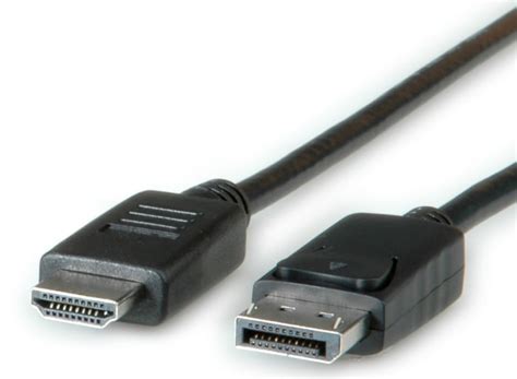 11.04.5782-10 Roline | Roline Male DisplayPort to Male HDMI, PVC Cable ...
