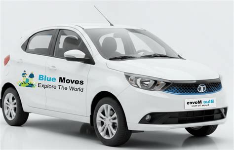 Tata Tigor EV Rental | Electric Sedan Car Hire - Blue Moves