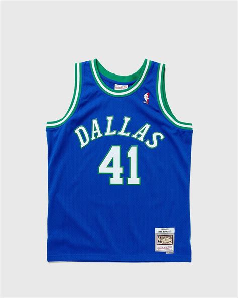Mitchell & Ness Nba Swingman Jersey Dallas Mavericks Road 1998 99 Dirk ...