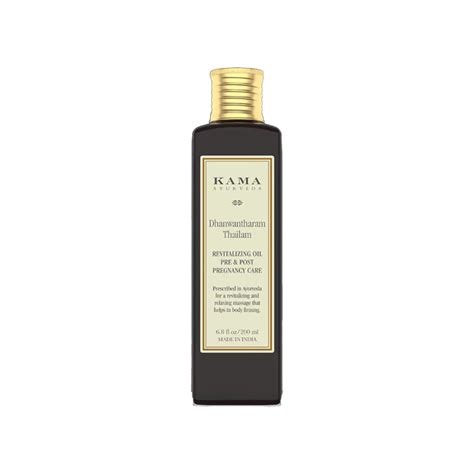 Buy Kama Ayurveda Dhanwantaram Thailam Pre and Post Natal Treatment Oil ...