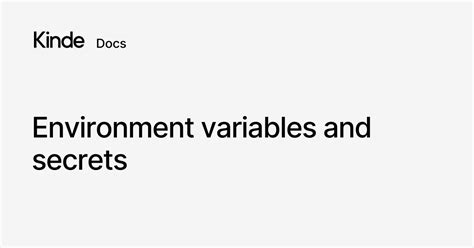 Image result for Environment Variables Explained