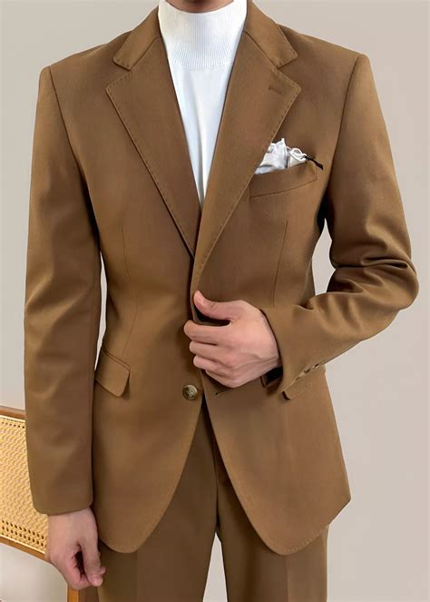 Slim Fit Business Suit 的图像结果