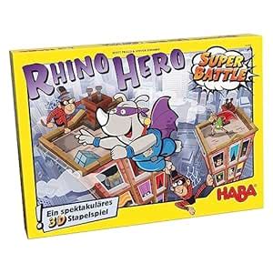 Buy HABA Rhino Hero – Super Battle | Stacking Game Online at Low Prices ...