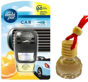 Ambipur Car Perfume Citrus Zest Ac Vent clip Essential Oil air ...