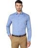 Buy Blue & white Shirts for Men by OXEMBERG Online | Ajio.com