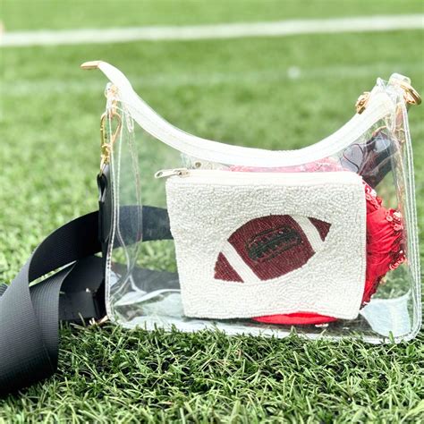 Clear Stadium Bag – la Canvas Boutique