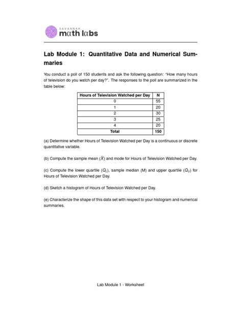 Image result for Quantitative Data Worksheet