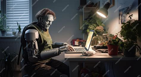 Remote Work Home Robot Image 的图像结果