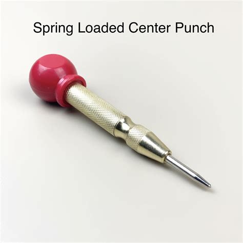 How to Use Spring Loaded Center Punch 的图像结果