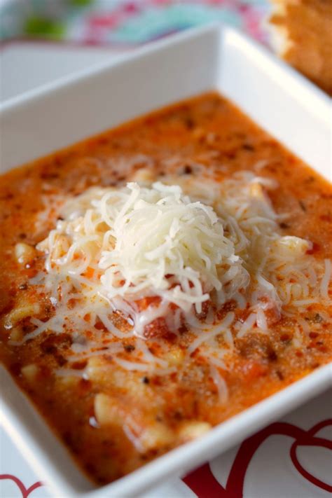 Pressure Cooker Lasagna Soup   Who Needs A Cape?
