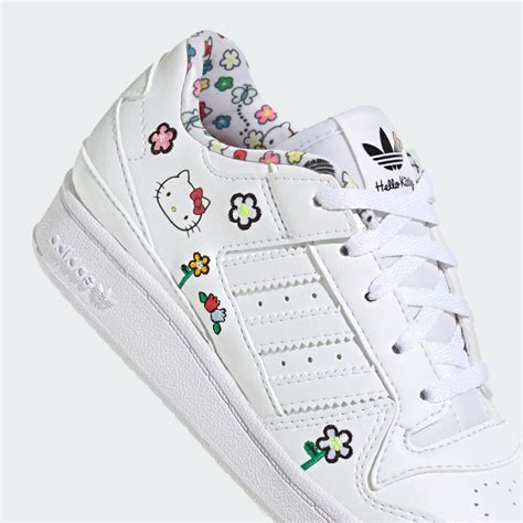 Kids Shoes - adidas Originals x Hello Kitty Forum Low Shoes Kids ...