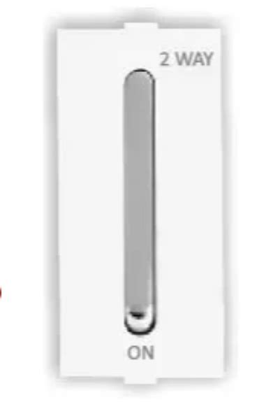 Sleek DP Slim Two-Way Modular Switch | Reliable Performance